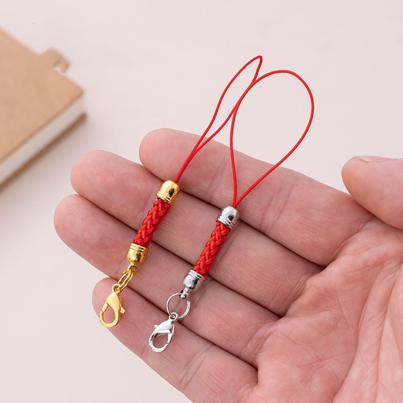 Jewelry Making Closed Jump Rings - 10/20 Stück Schlüsselanhänger Seil mit Karabinerverschluss