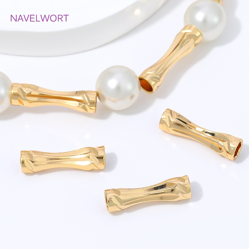 18K vergoldete facettierte Röh – Jewelry Making Youtube Bewertung und Preis