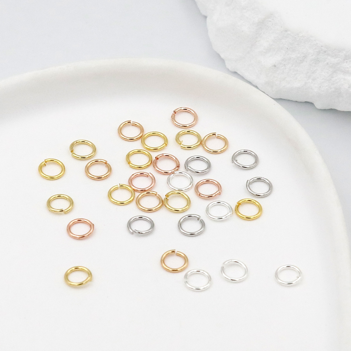 Eine Packung offener Biegering – Jewelry Making Closed Jump Rings Bewertung und Preis