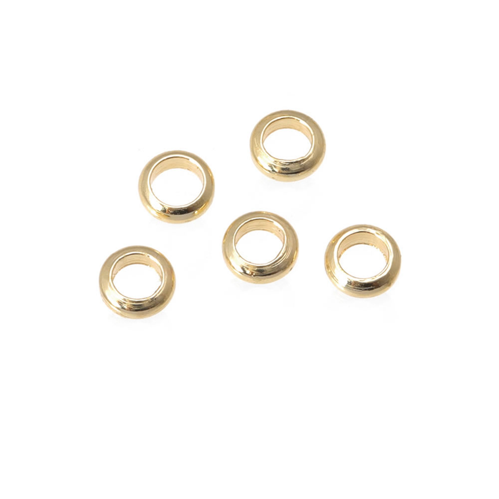 3MM 3,5MM 4MM 5MM 6MM 18K Gold – Jewelry Making Closed Jump Rings Bewertung und Preis