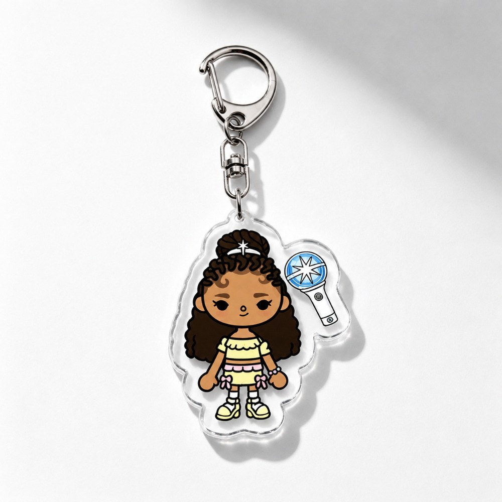 K-pop Katzenaugen-Schlüsselanh – Jewelry Making Hobby Bewertung und Preis