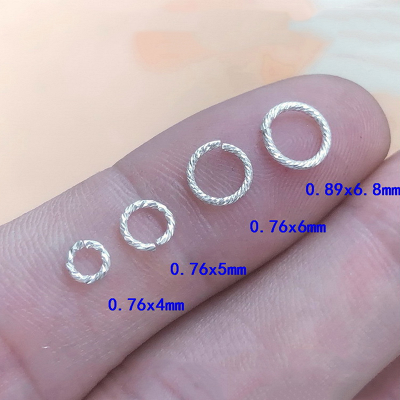 925er Sterlingsilber Funkelnde – Jewelry Making Closed Jump Rings Bewertung und Preis