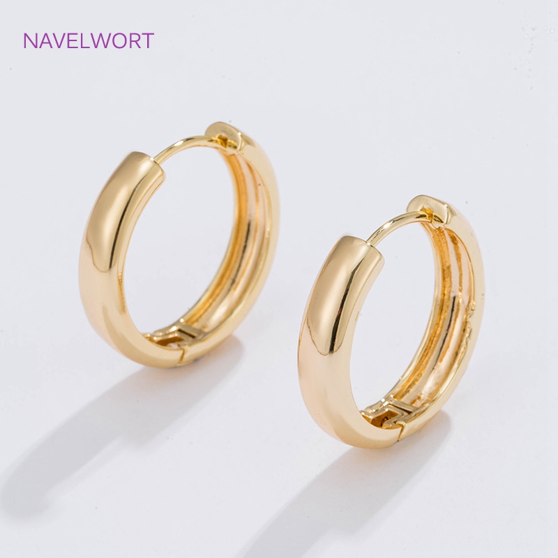 6 Größen vergoldete Kreisohrri – Jewelry Making Hobby Bewertung und Preis