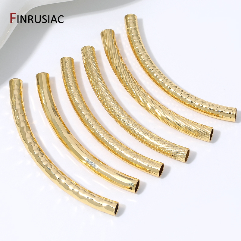 18K vergoldete Messing-Abstand – Jewelry Making Youtube Bewertung und Preis