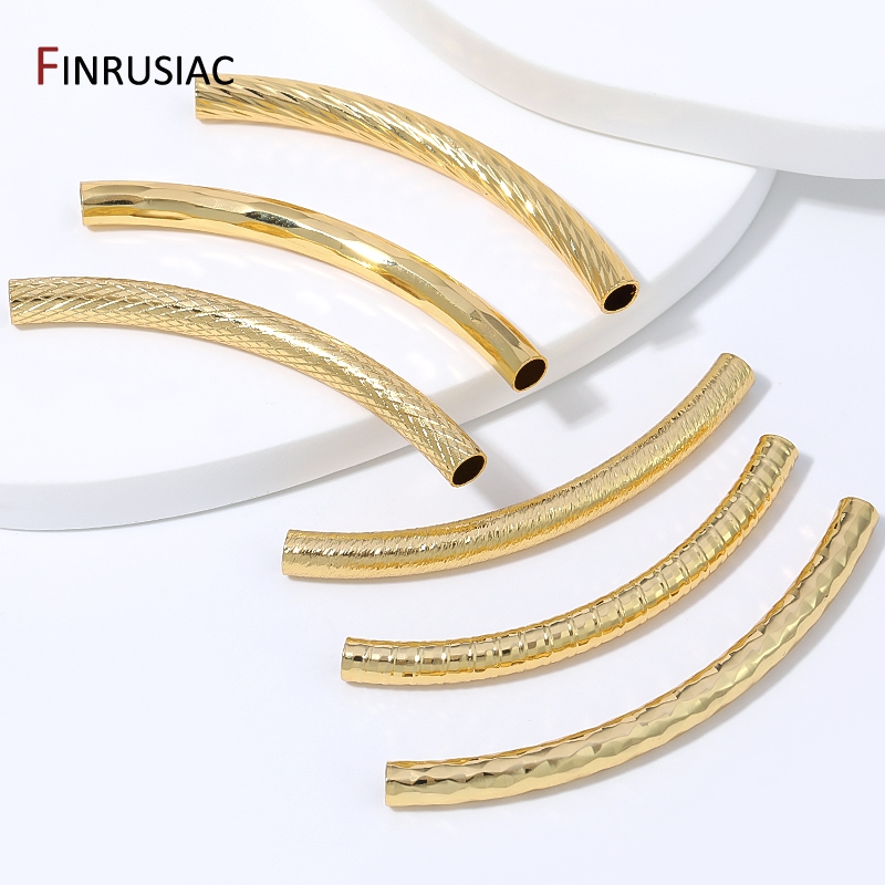 18K vergoldete Messing-Abstand – Jewelry Making Youtube Bewertung und Preis
