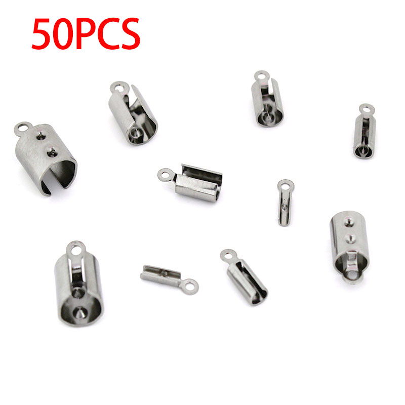 30–50 Stück Edelstahl-Crimp-En – Jewelry Making Hobby Bewertung und Preis