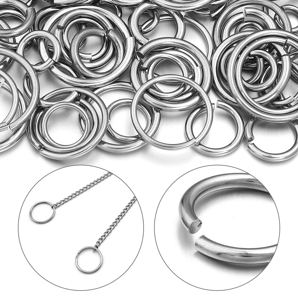 20 teile/los Edelstahl Offene  – Jewelry Making Closed Jump Rings Bewertung und Preis