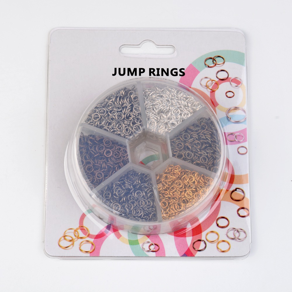 1 Box Eisen-Sprungringe, Werkz – Jewelry Making Closed Jump Rings Bewertung und Preis