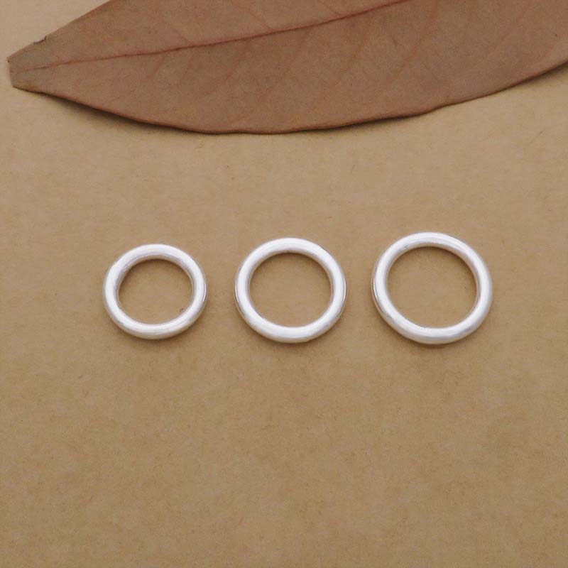 10 stücke Echte Reine Solide 9 – Jewelry Making Closed Jump Rings Bewertung und Preis
