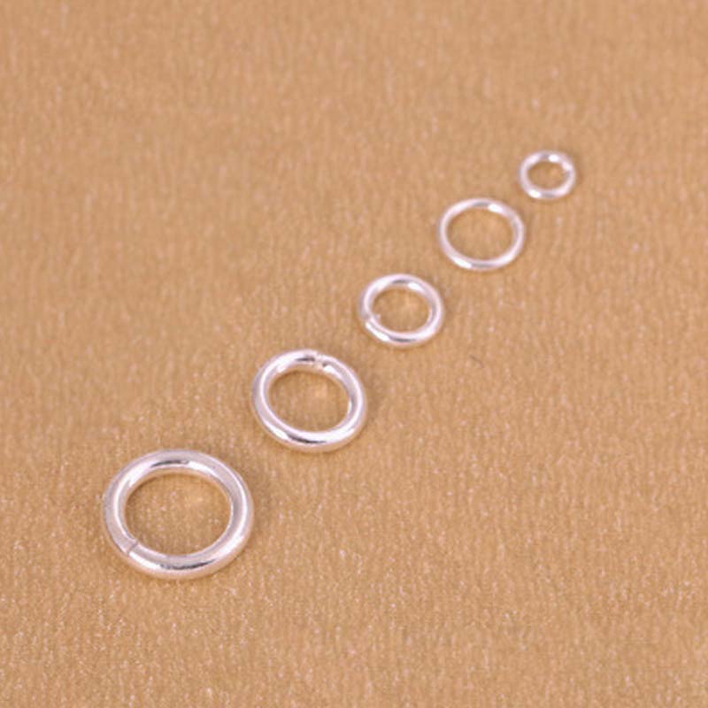 10 stücke Echte Reine Solide 9 – Jewelry Making Closed Jump Rings Bewertung und Preis