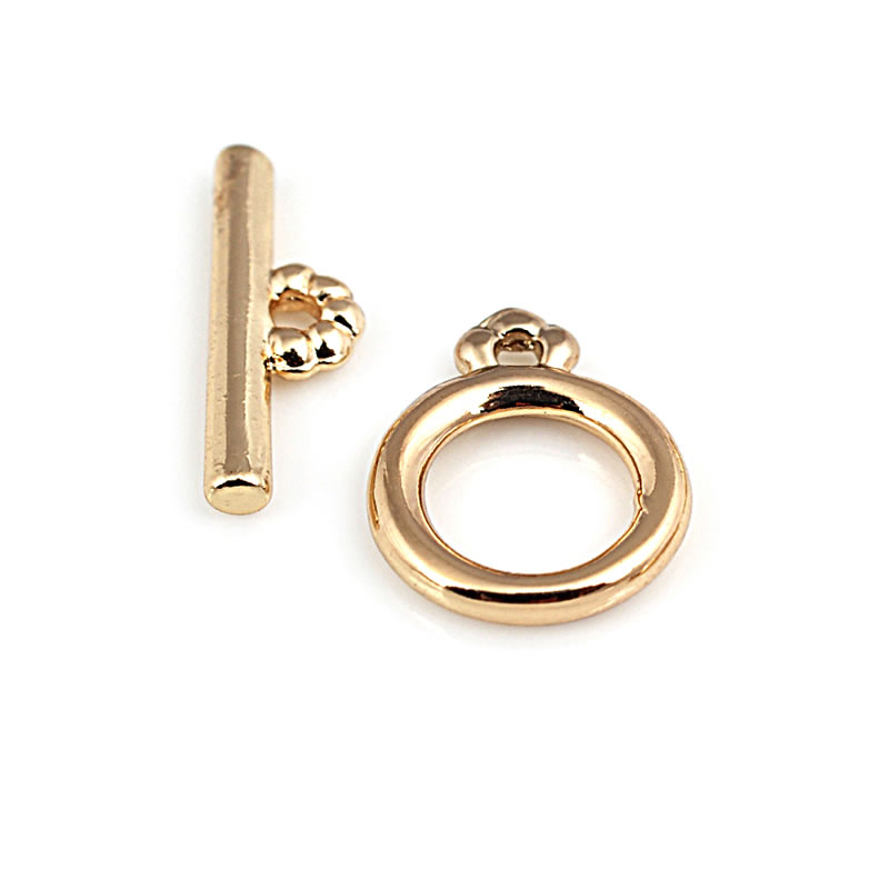 18K Goldfarbene runde Ring-Kre – Jewelry Making Rings Bewertung und Preis