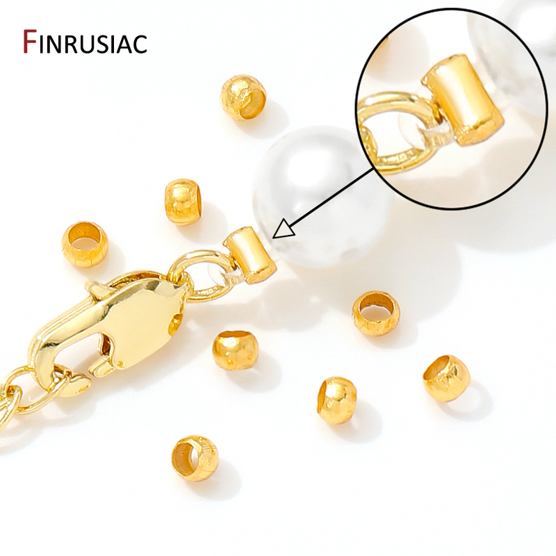 Runde/Rohr-Crimp-Endperlen aus – Jewelry Making Youtube Bewertung und Preis