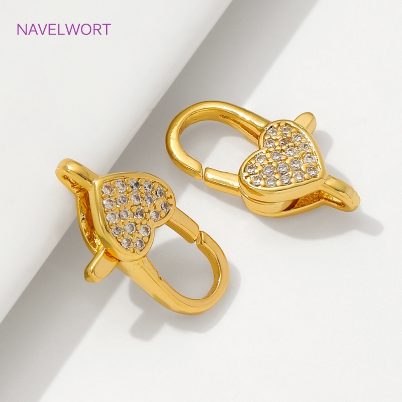18K vergoldete Karabinerversch – Jewelry Making Hobby Bewertung und Preis