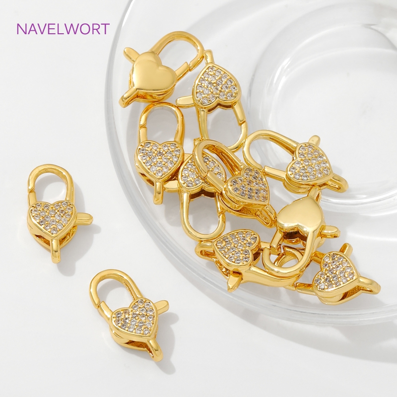 18K vergoldete Karabinerversch – Jewelry Making Hobby Bewertung und Preis